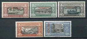 TRIPOLITANIA 1924 MANZONI SERIE DI 5 VALORI MNH** CAT. S4 OTTIMA QUALITA' !!!!!! - Foto 1 di 2