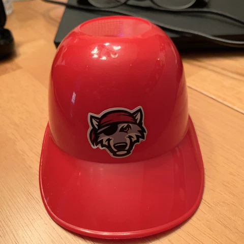 Erie Seawolves Baseball Mini Ice Cream Helmet - AA Eastern League Detroit Tigers Cover