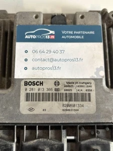 ECU CALCULATEUR DE MOTEUR A DECODER RENAULT 1.9 DCI 130CH 0281013366 8200601334 - Imagen 1 de 8