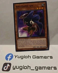 YUGIOH AMAZONEN SPION COMMON UNLIMITED LIGHT PLAYED CIBR - Bild 1 von 1