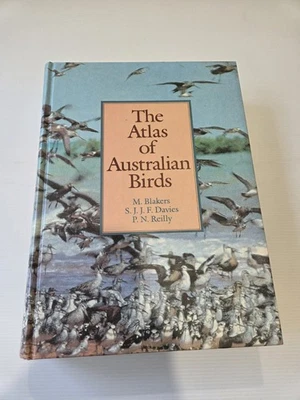 The Atlas Of Australian Birds Large Hardcover Vintage 1985 - image 1 of 4