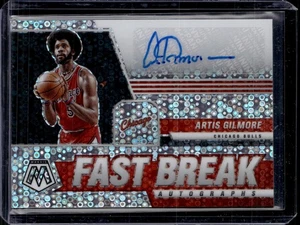 2020-21 Panini Mosaic Artis Gilmore Fast Break Disco Prizm Auto Bulls (50K) - Picture 1 of 2