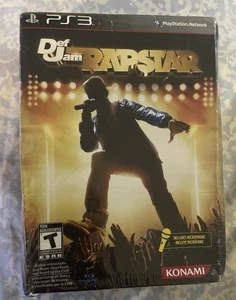 Def Jam Rapstar Bundle Game + Microphone PS3 Konami BRAND NEW FACTORY SEALED - Picture 1 of 2