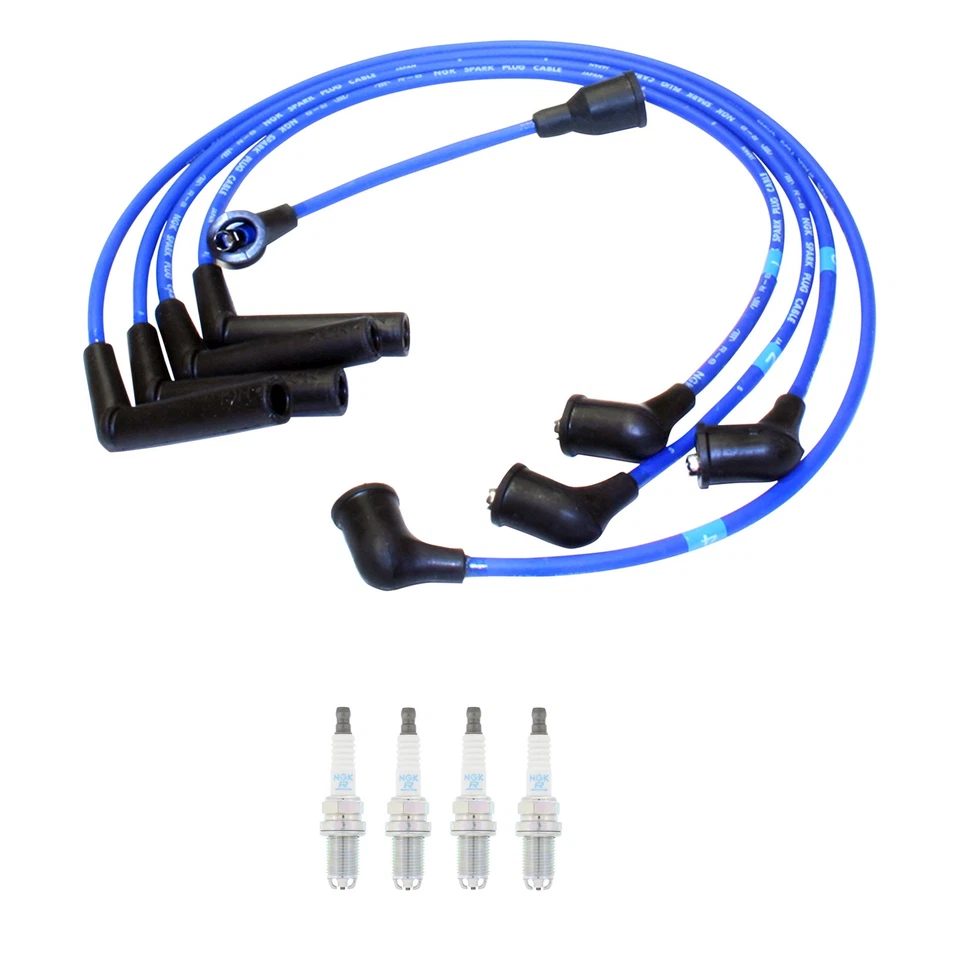 Juego de 4 bujías de níquel NGK de 7 mm para Eagle Summit 2,4 L4 1992 4x4 tracción delantera Foto 1 de 1