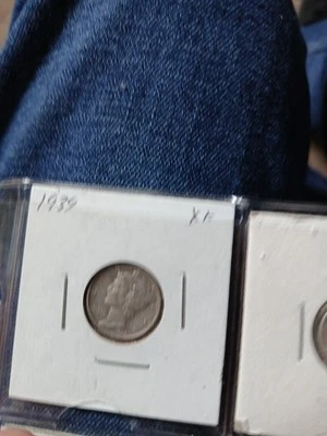 1939 MERCURY SILVER DIME XF/EXTRA FINE - Image 1 of 4