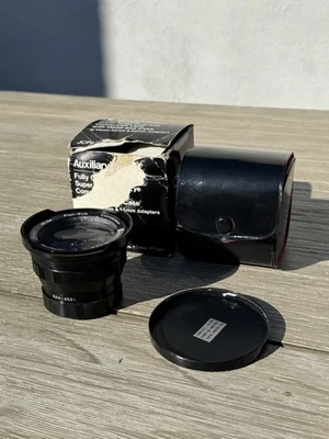 Lente de cámara JC Penney súper ancha ojo de pez 0,42x con estuche y video gran angular 0,5X Foto 1 de 4