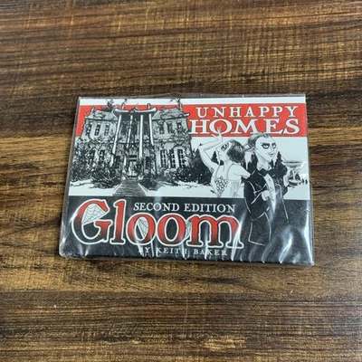 Gloom Card Game Unhappy Homes Expansion #1 (2nd Edition) factory sealed - Image 1 of 2