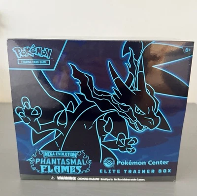 Pokemon Phantasmal Flames Pokemon Center Elite Trainer Box New Sealed ETB TCG - Image 1 of 4