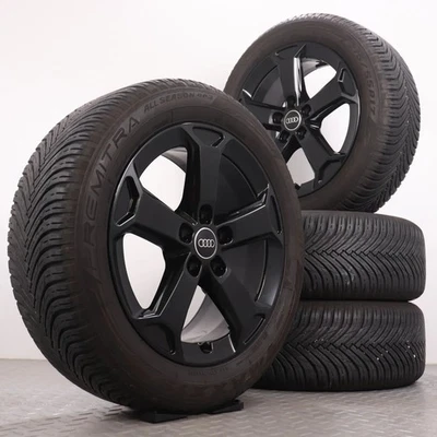 Ganzjahresräder 17 Zoll Audi Q2 SQ2 GA Original Felgen 215/55R17 Allwetterreifen - Bild 1 von 4