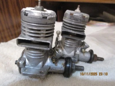 2 EA STUNT C/L ENGINES  29 AND 35  USED BUT NICE - Image 1 of 4