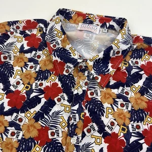 Pittsburgh Pirates Original Merchandise Hawaiihemd Miller Lite Beer Herren XL - Bild 1 von 8