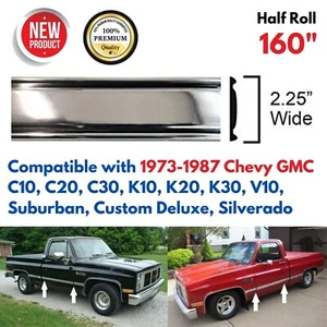 1973-1987 Chevy GMC Chrome Side Body Trim Molding - C10, C20, C30, K10 - Picture 1 of 5