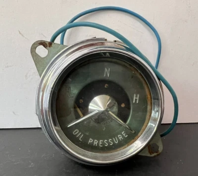 Manómetro de presión de aceite Buick Super Roadmaster 1955 vintage Foto 1 de 4