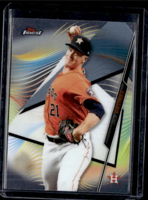 2020 Topps Finest Baseball - Zack Greinke #90 Base - Image 1 of 2