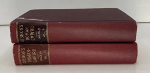 Gibbon's Roman Empire Milman Volumes I and II - Picture 1 of 9