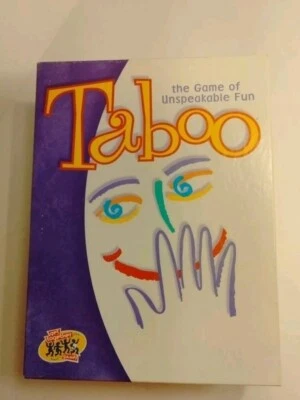 HASBRO 2000 : Taboo - Game of Unspeakable Fun for Party or Family Open Box  - Image 1 of 4