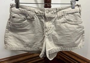 Canyon River Blues Shorts Womens Size 9 Beige Pockets 100% Cotton Pockets - Picture 1 of 6