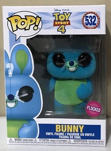 Brand New Funko Pop! Toy Story4 #532 Bunny Flocked - Picture 1 of 1