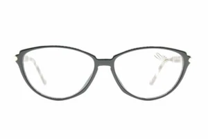 Vintage Silhouette M 1384 /20 Black Brown Oval Glasses Frame NOS - Picture 1 of 6