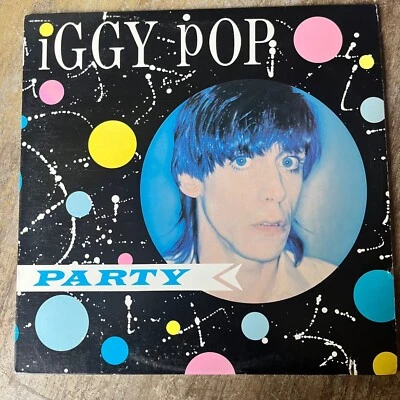 IGGY POP - Party Lp Vinyl Punk Rock - Image 1 of 4