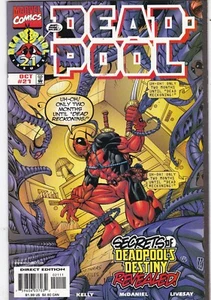 Deadpool #21 VF/NM  1998 Joe Kelly Walter McDaniel - Picture 1 of 2
