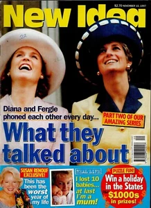 New Idea - Nov 15, 1997 - Princess Diana, Fergie, Fran Drescher, Michael Douglas - Picture 1 of 3