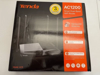 Tenda AC10U AC1200 智能双频千兆 WiFi 路由器家长控制 MU-MIMO — 第 1/2 张图片