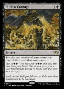 Pitiless Carnage (FOIL) - Outlaws of Thunder Junction (OTJ)(Casi Como Nuevo Casi Nuevo) - Imagen 1 de 1