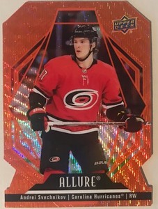 2022-23 Allure Andrei Svechnikov Orange Slice Card # 99 Carolina Hurricanes
