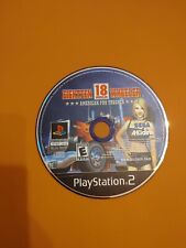 Eighteen 18 Wheeler;american pro trucker(PS2)- Disc only,Tested,Free shipping