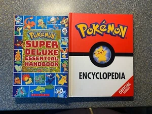 Pokémon Book Set, 2 Books, Official Licensed, Encyclopedia Good Condition - Picture 1 of 6