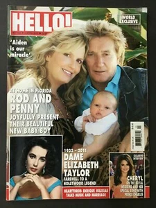 Hello! magazine - Rod Stewart and Penny Lancaster cover 4 April 2011-M099 - Picture 1 of 2