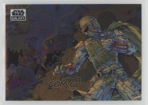 2021 Topps Chrome Star Wars Galaxy Brett Booth Boba Fett Brett Booth #32 2o7