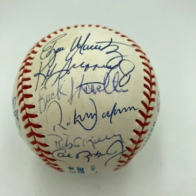 1994 All Star Game Team Signed Baseball Cal Ripken Jr. Kirby Puckett JSA COA - Image 1 of 4