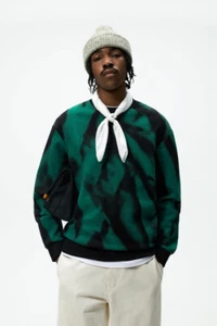 Zara Tie Dye Abstract Print Shirt Sweater Mens L "Ravens Home TV Series" Disney - Picture 1 of 11