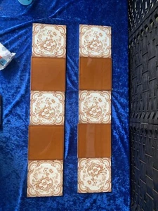 Viktorianisch/Vintage Kaminfliesen 10 Fliesen) 6 viktorianisch 4 Vintage - Bild 1 von 9