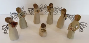 KONVOLUT 7 WILLOW TREE ENGEL FIGUREN DEMDACO SUSAN LORDI FRÜHLINGSWUNDER GESUNDHEIT - Bild 1 von 23