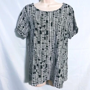 Linda camiseta blanca y negra Westbound talla M - Imagen 1 de 3