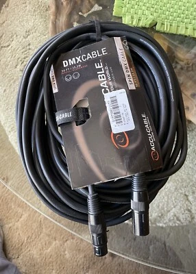 50 ft Accu-Cable 5-Pin / 5-Pin DMX Cable - Image 1 of 4