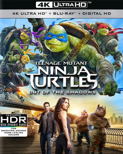 Teenage Mutant Ninja Turtles: Out of the Shadows (Ultra HD, 2016)