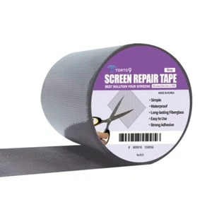 Window Screen Repair Kit, 3-Layer Strong Adhesive & Waterproof Tape Fiberglas... - Picture 1 of 8