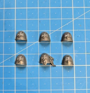 White Scars Upgrades Bits Mk X Schulterpolster x6 Primaris Space Marines WS Bitz - Bild 1 von 1