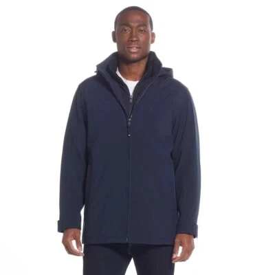 Weatherproof Men's Ultra Tech Flextech Jacket in Dark Blue, size S - Image 1 of 4