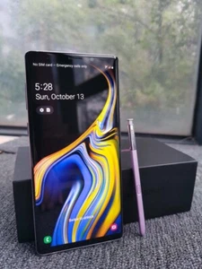 Samsung Galaxy Note 9 SM-N960U S pen Good Condition Android 128GB Unlocked 4G - Picture 1 of 12