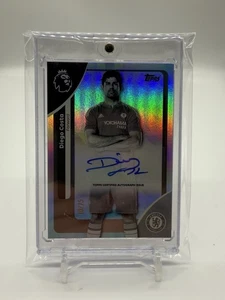 Topps Premier League 2025-26 Diego Costa Chelsea Autógrafo Paralelo 10/75 - Imagen 1 de 2