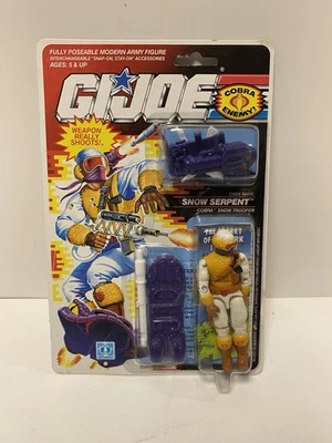 1990 G.I. Joe Snow Serpent MOC - Image 1 of 4