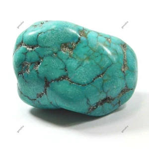 Piedras preciosas sueltas de cristal de losa áspera turquesa azul natural de Arizona de 125,85 quilates - Imagen 1 de 7
