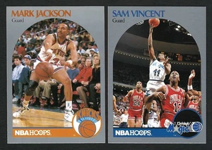 1990 Hoops #205 Mark Jackson Menendez Bros #223a Sam Vincent Michael Jordan #12 - Foto 1 di 2