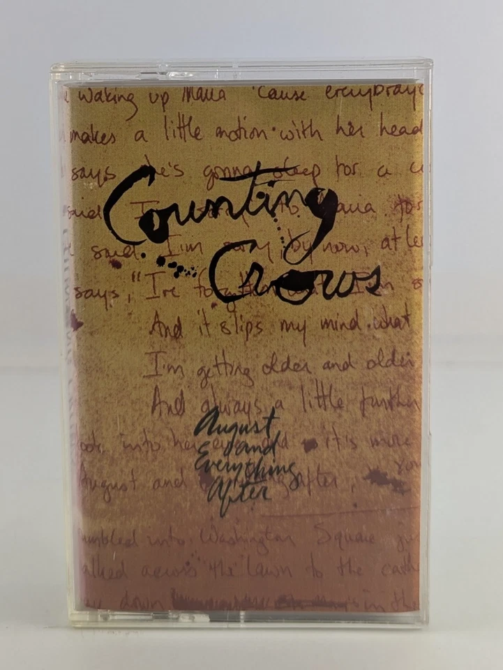 Counting Crows August and Everything After Cassette 1993 Geffen DGCC-24528 - Image 1 of 4