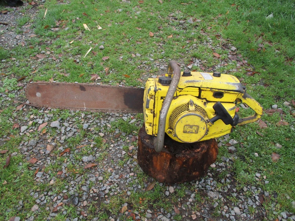 Ancien Tronconneuse de Collection McCulloch 250  Pas Stihl, REXO, PPK - Photo 1/4